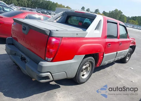 2002 Chevrolet Avalanche 1500 from USA, damaged, VIN 3GNEC13T02G273471